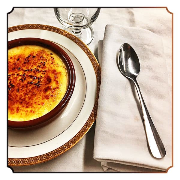 Crème brûlée maison